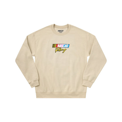 Nascar Racing Crewneck Sweatshirt SAND