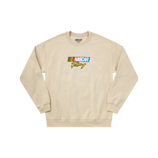 Nascar Racing Crewneck Sweatshirt SAND