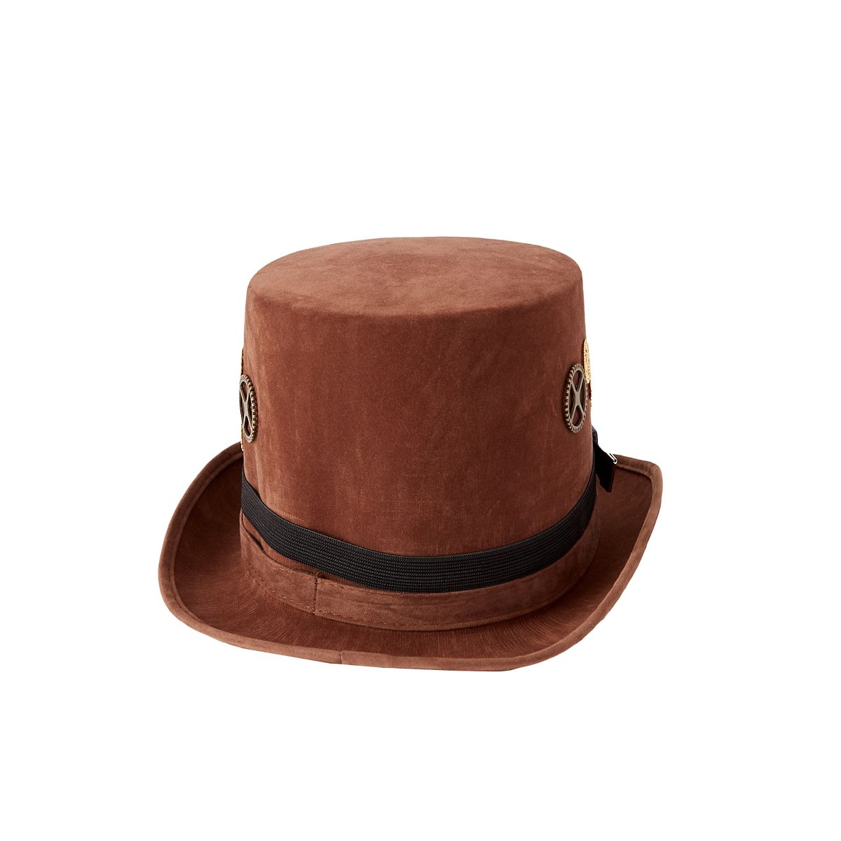 Steampunk Top Hat With Goggles BROWN
