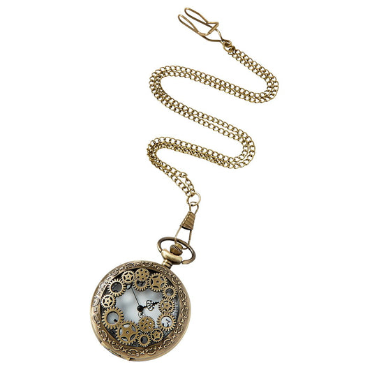Steampunk Pocket Watch GOLD