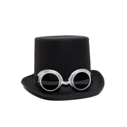 Steampunk Top Hat BLACK