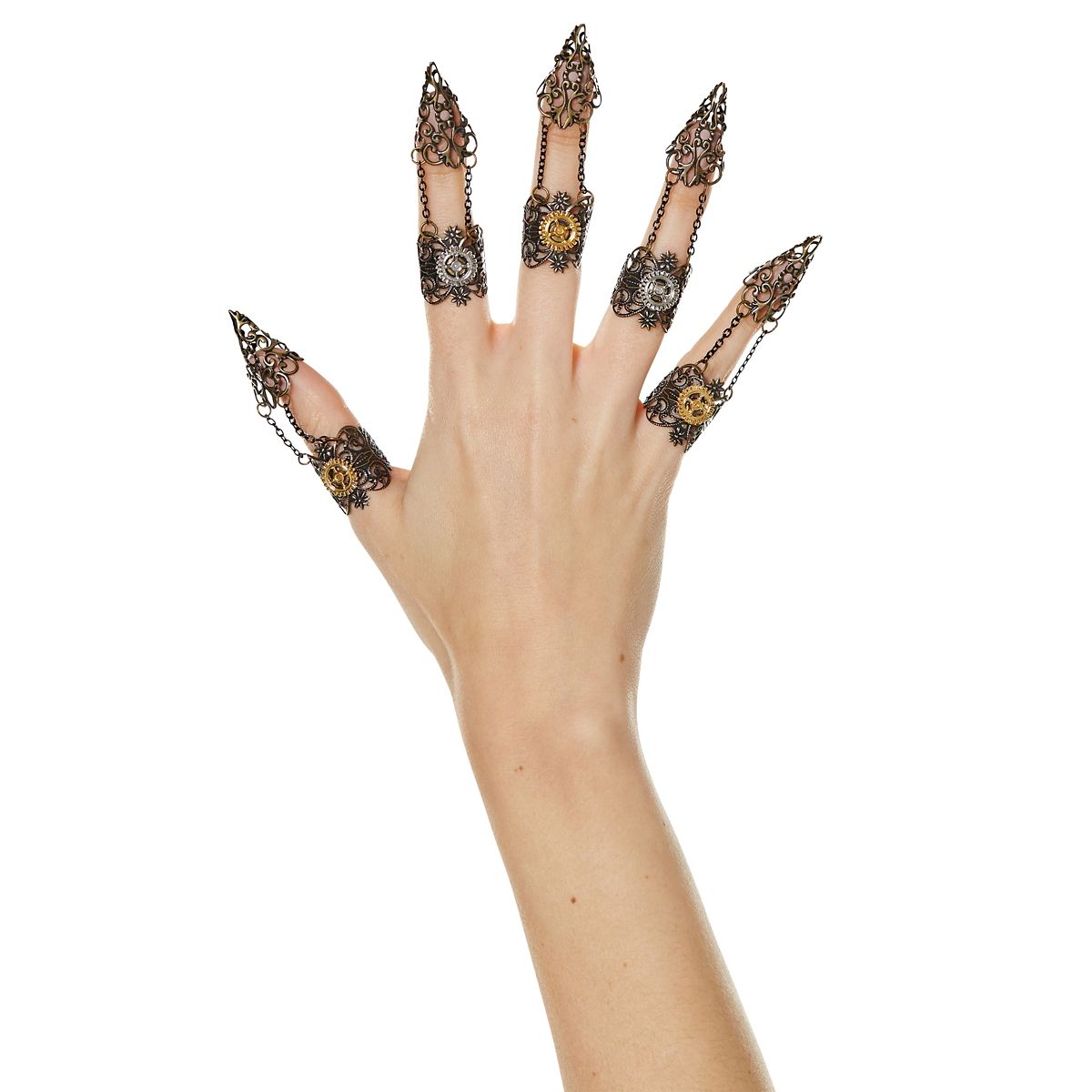 Steampunk Finger Rings GOLD