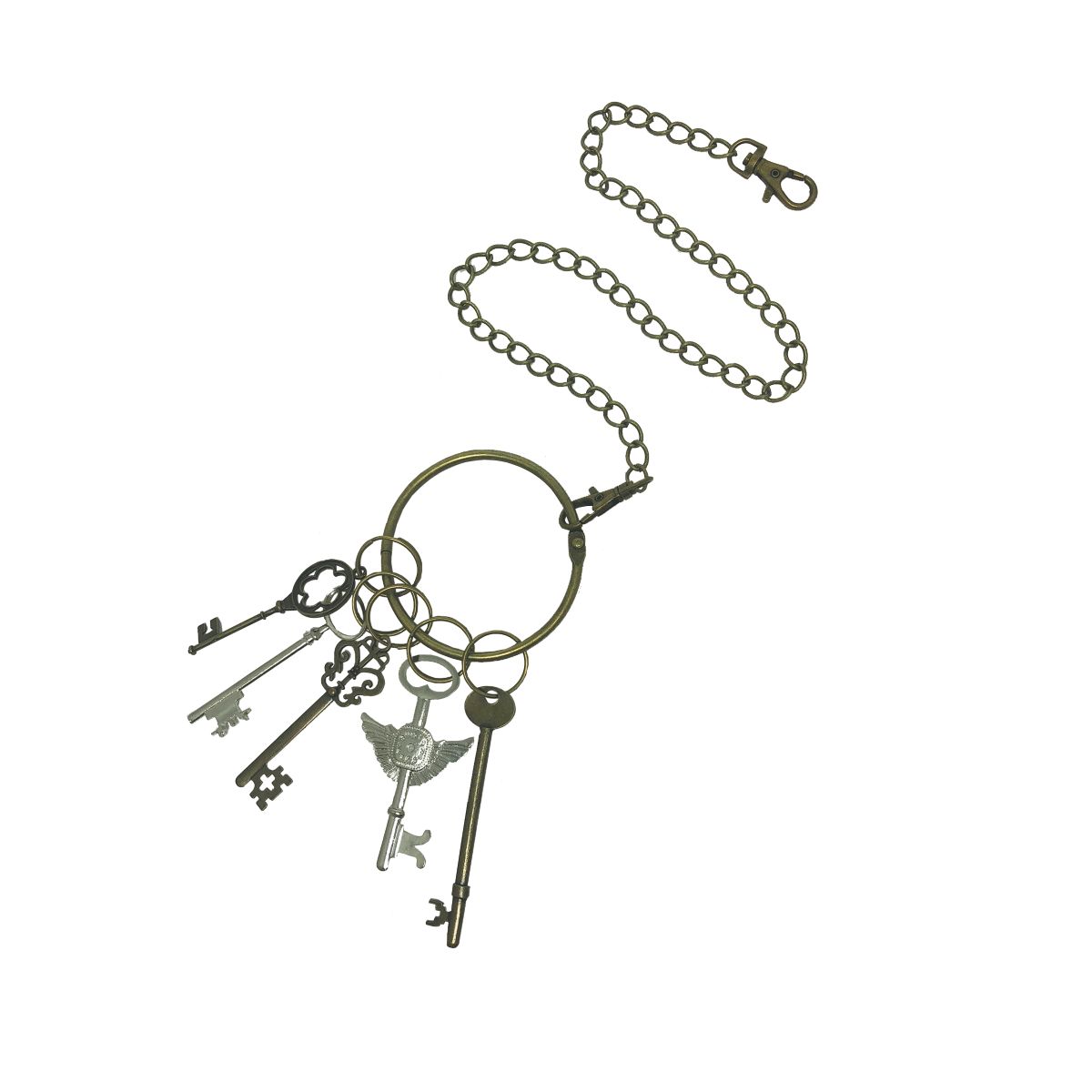Steampunk Key Waist Chain MULTI-COLOR