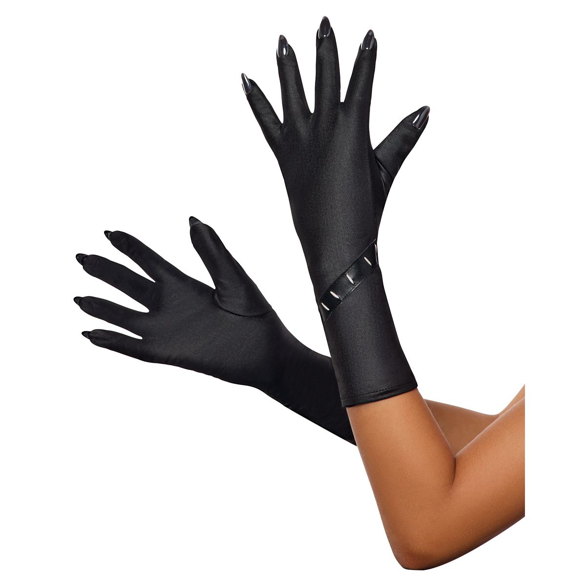 Catwoman Gloves - DC Villains BLACK