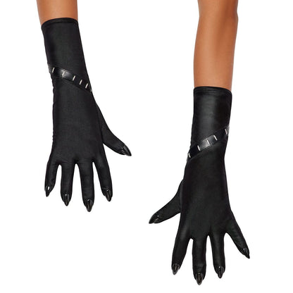 Catwoman Gloves - DC Villains BLACK