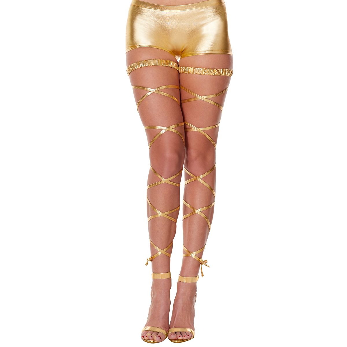 Goddess Gold Leg Wraps GOLD