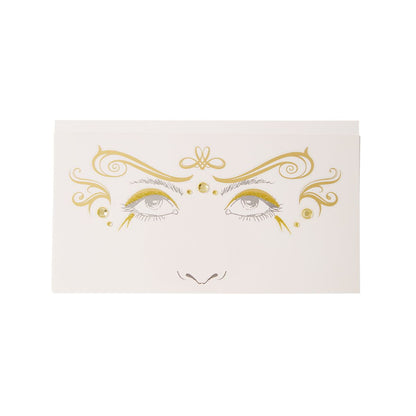 Gold Roman Face Decals GOLD