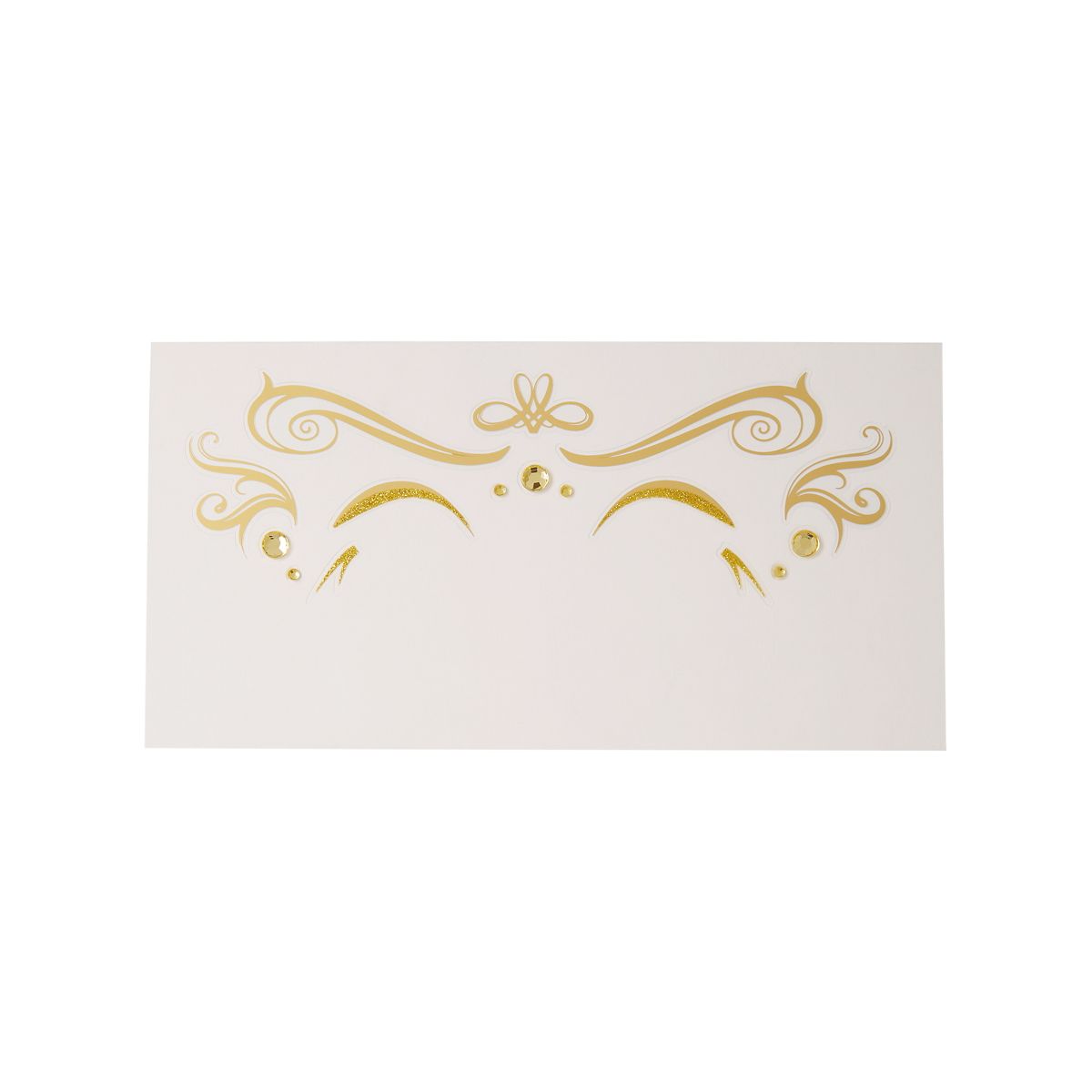 Gold Roman Face Decals GOLD