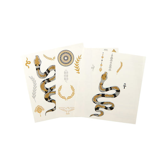 Roman Hand and Body Tattoos SILVER AND GOLD