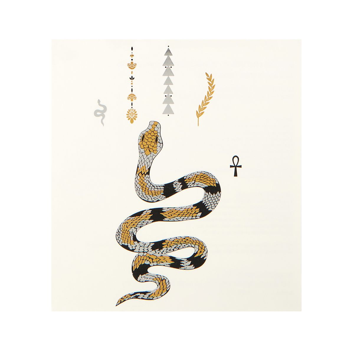 Roman Hand and Body Tattoos SILVER AND GOLD