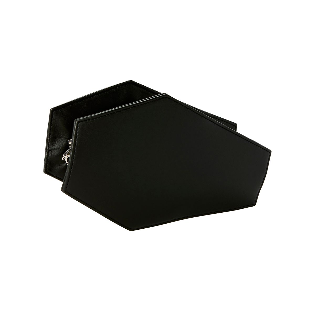 Black Coffin Crossbody Bag BLACK
