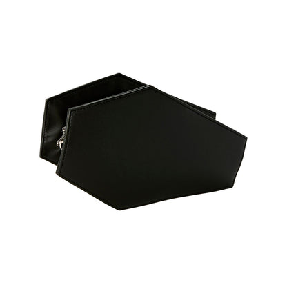 Black Coffin Crossbody Bag BLACK