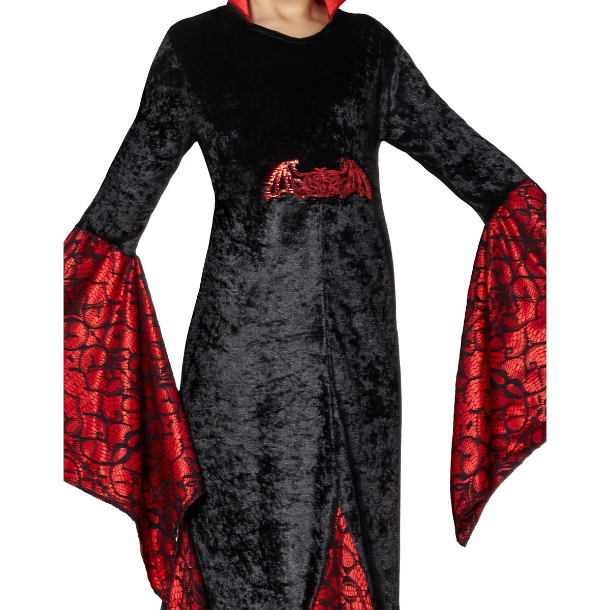 Kids Gothic Vampira Costume BLACK