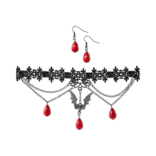Kids Vampire Jewelry Set MULTI-COLOR
