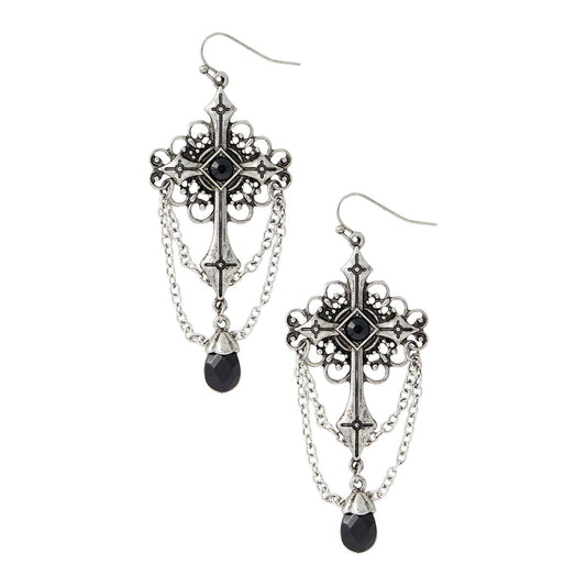 Vampire Earrings BLUE