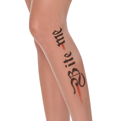 Vampire Bite Me Tights MULTI-COLOR