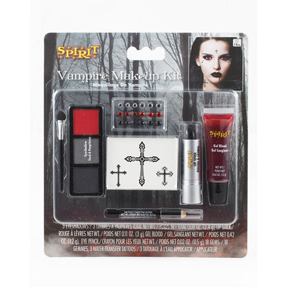 Vampire Makeup Kit BLACK AND RED