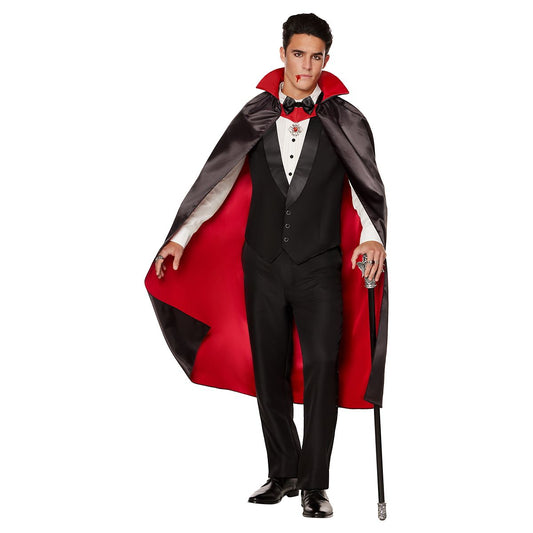 Adult Classic Vampire Costume BLACK