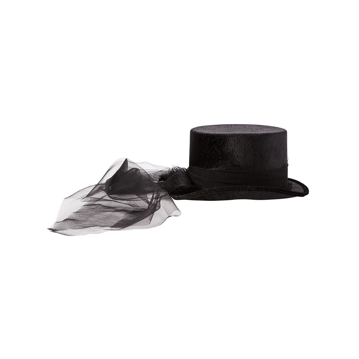 Vampire Lace Top Hat BLACK
