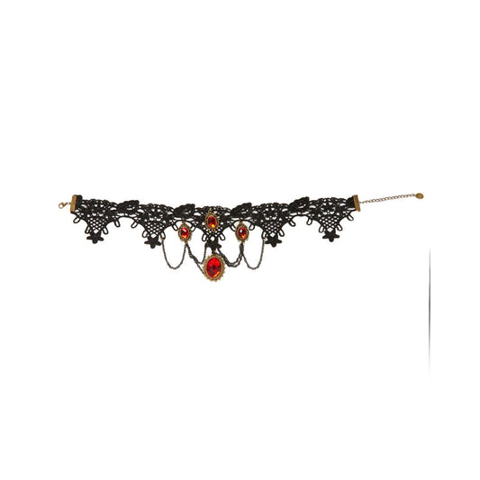 Black Lace Vampire Choker BLACK