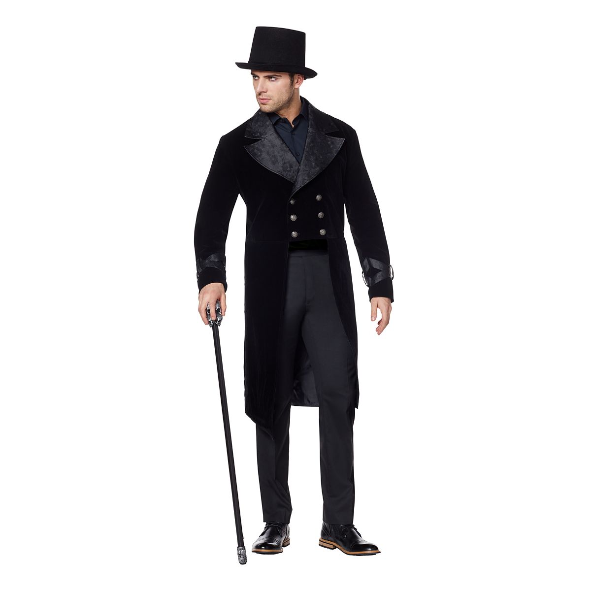 Victorian Vampire Jacket BLACK