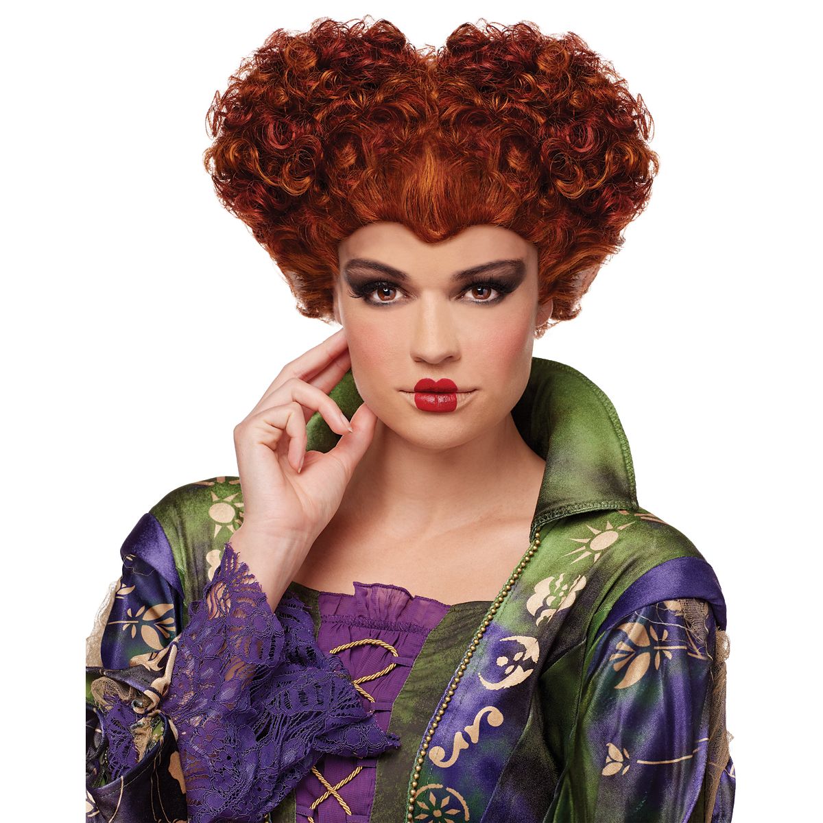 Winifred Sanderson Wig Deluxe - Hocus Pocus RED