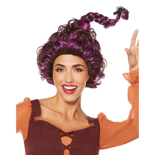 Mary Sanderson Wig Deluxe - Hocus Pocus DARK BROWN
