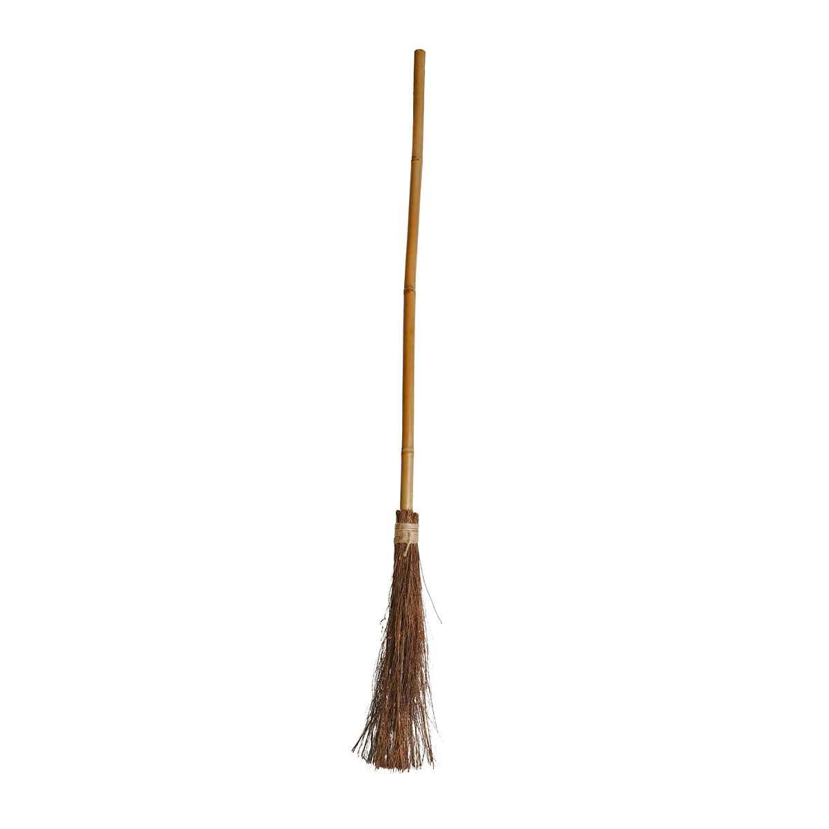 56 Inch Witch Broom NATURAL