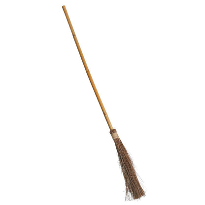 56 Inch Witch Broom NATURAL