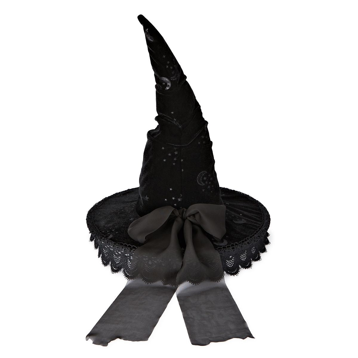 Deluxe Celestial Witch Hat BLACK