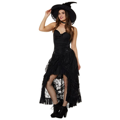 Deluxe Celestial Witch Hat BLACK