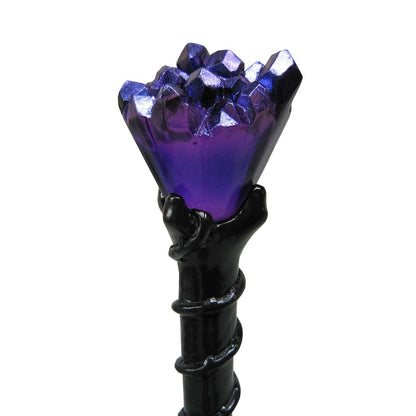 Celestial Witch Crystal Wand BLACK / MULTI