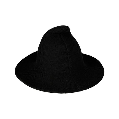 Black Vintage Witch Hat BLACK