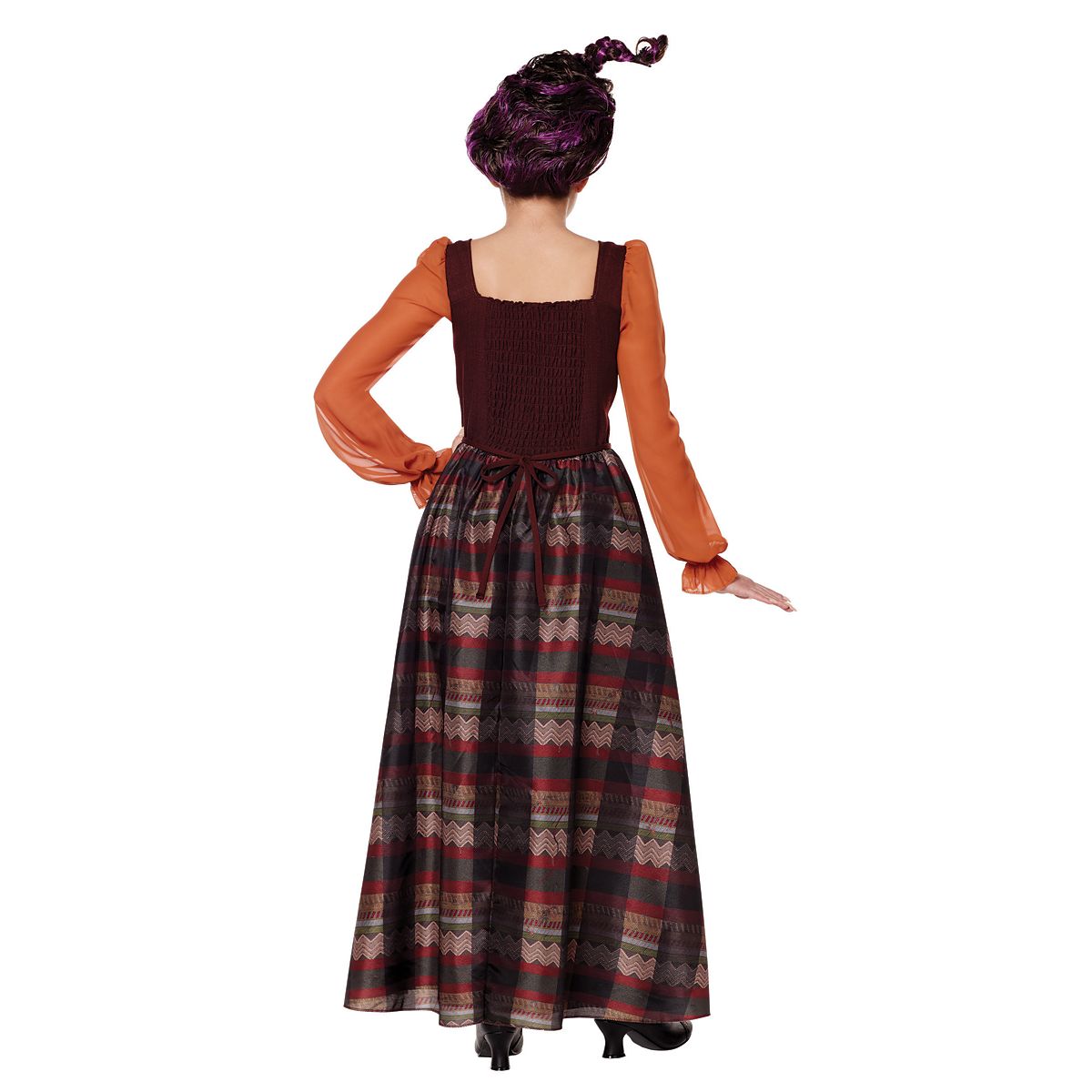 Girls Mary Sanderson Costume - Hocus Pocus BURGUNDY
