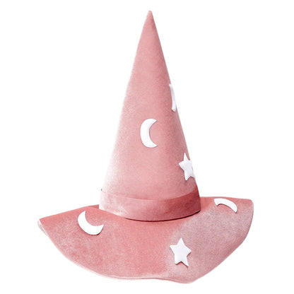 Pink Celestial Witch Hat PINK