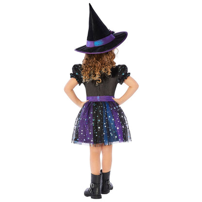 Toddler Enchanted Light-Up Witch Costume BLACK