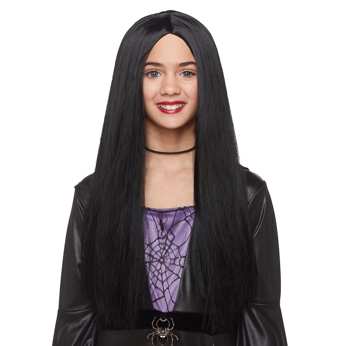 Kids Black Witch Wig BLACK