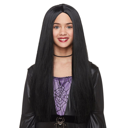 Kids Black Witch Wig BLACK