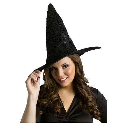 Black Gothic Witch Hat BLACK