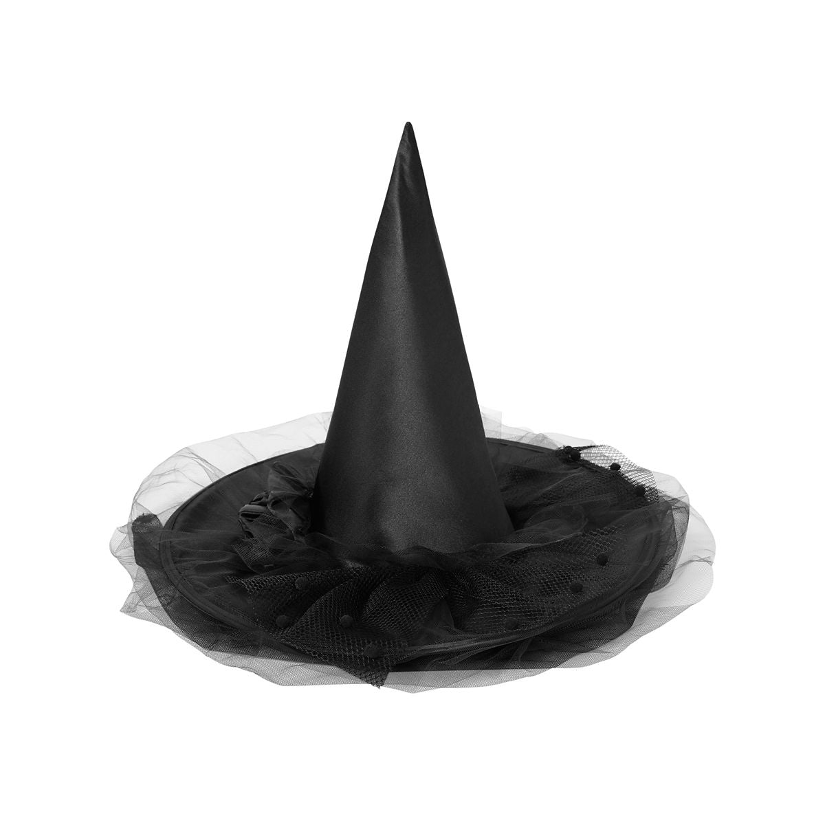 Black Spider Witch Hat PURPLE