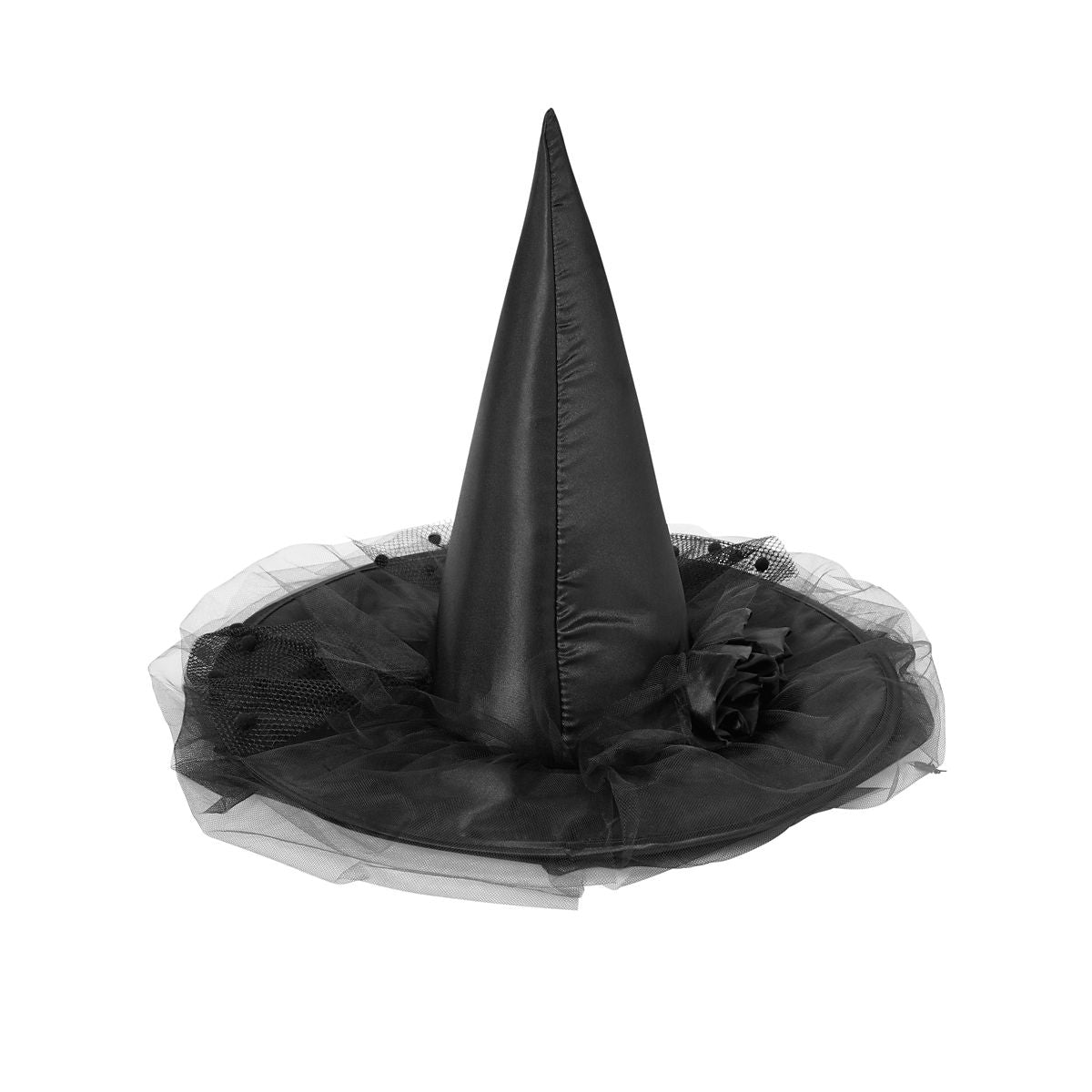 Black Spider Witch Hat PURPLE