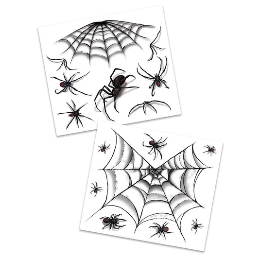 Spider Temporary Tattoos and Gems