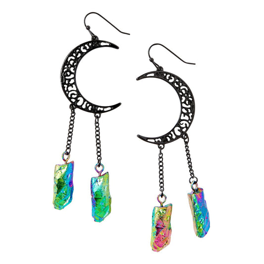 Celestial Witch Earrings BLACK / MULTI