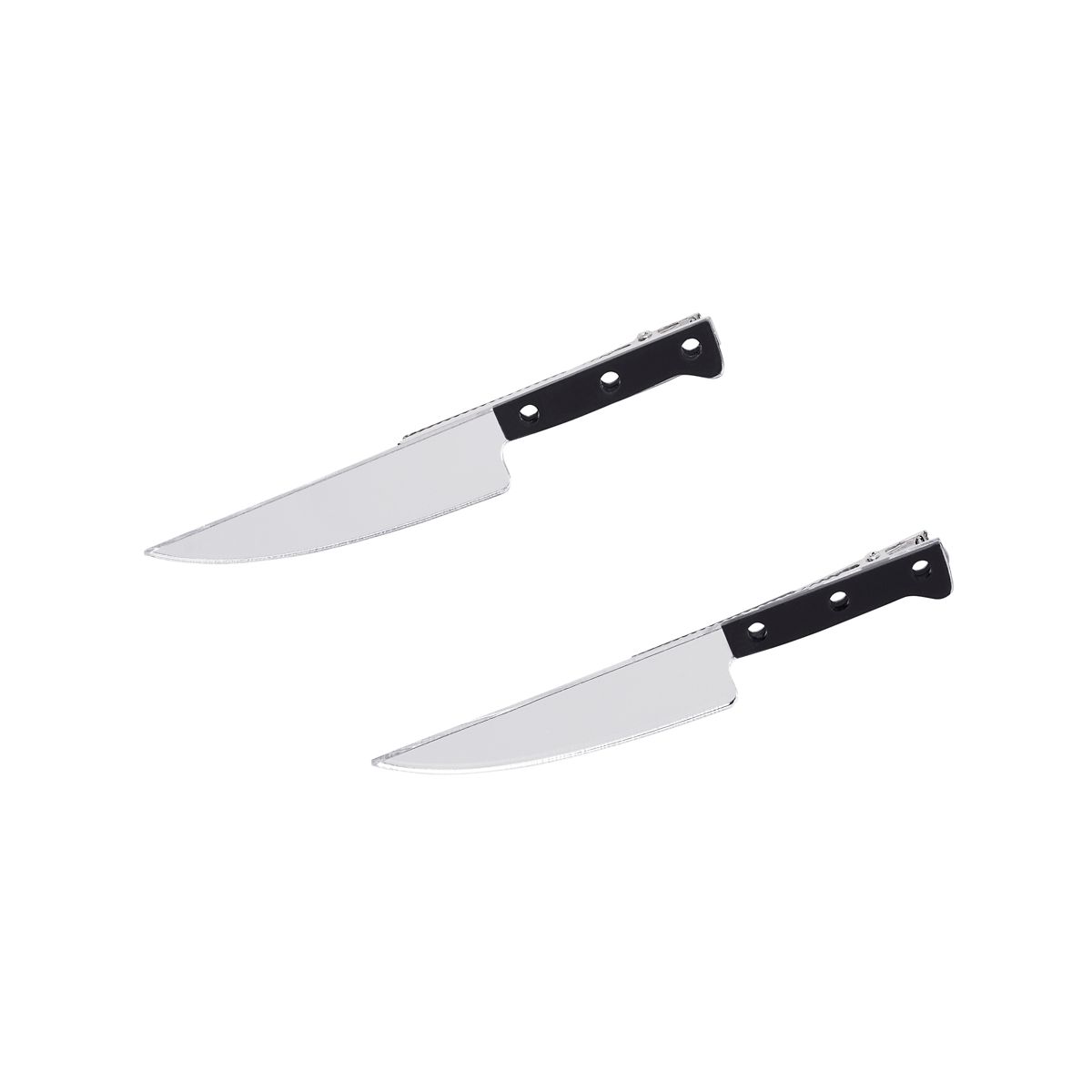 Knife Hair Clips