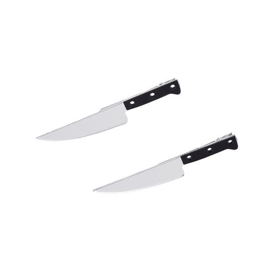 Knife Hair Clips