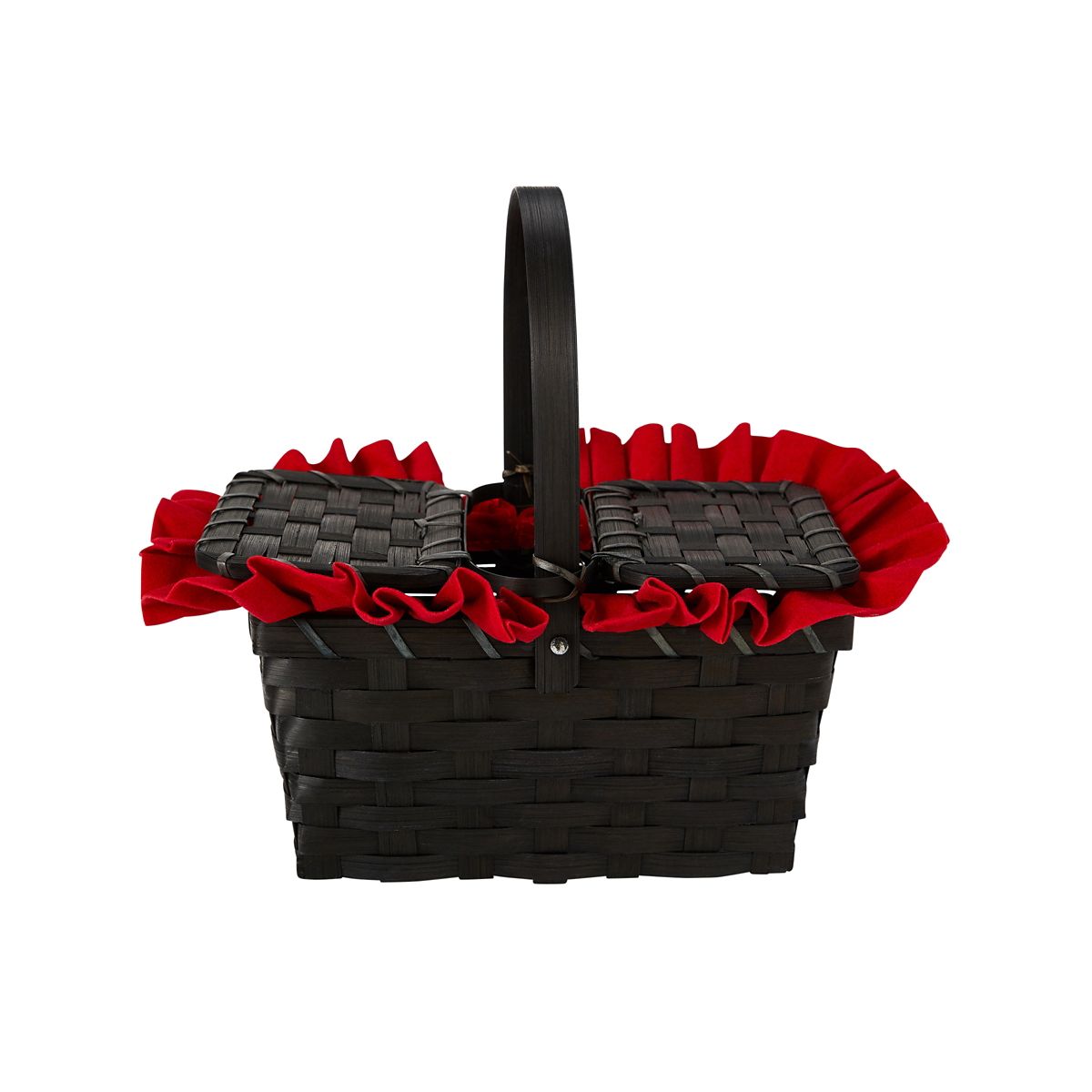 Little Red Riding Hood Basket BLACK AND RED