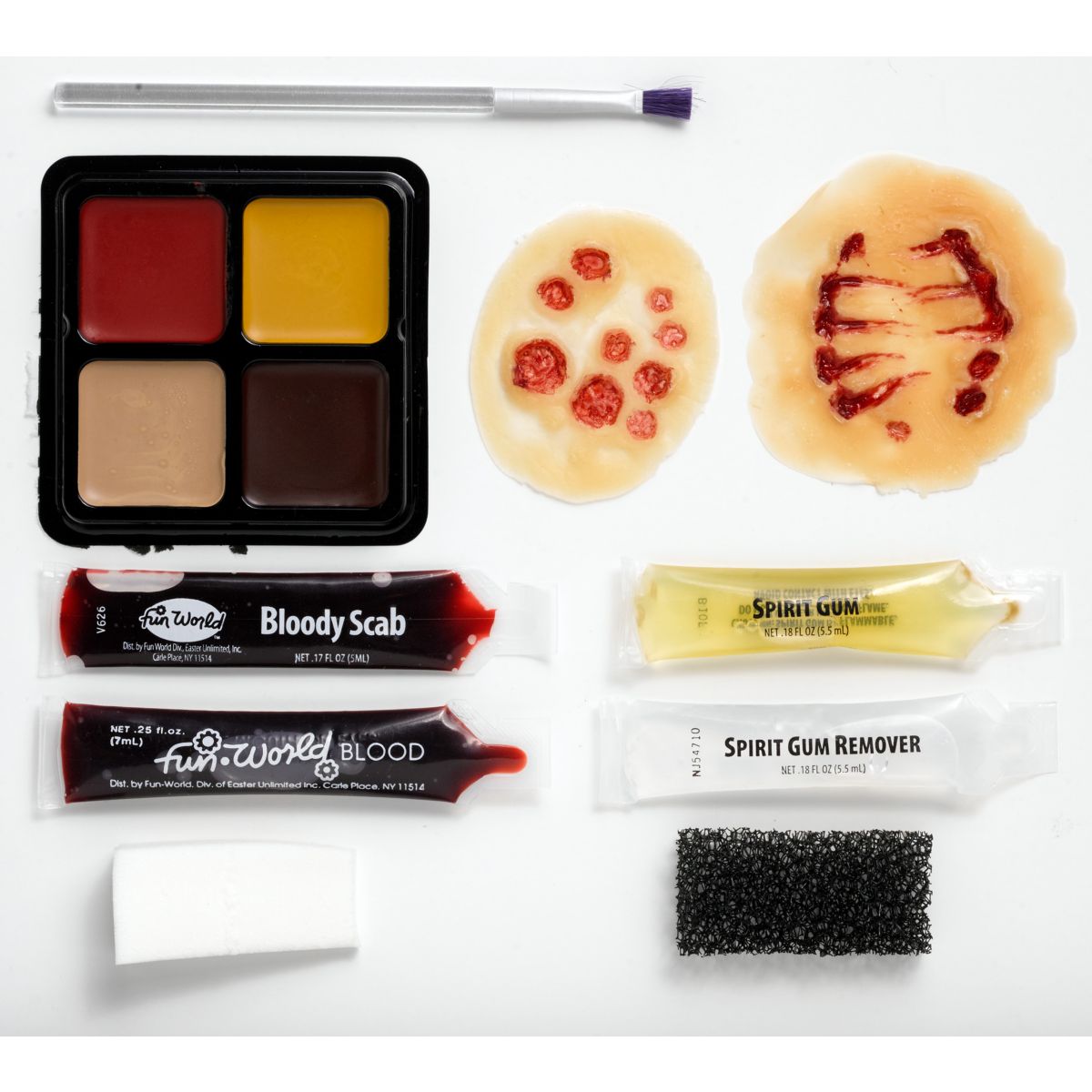 Zombie Makeup Kit Deluxe
