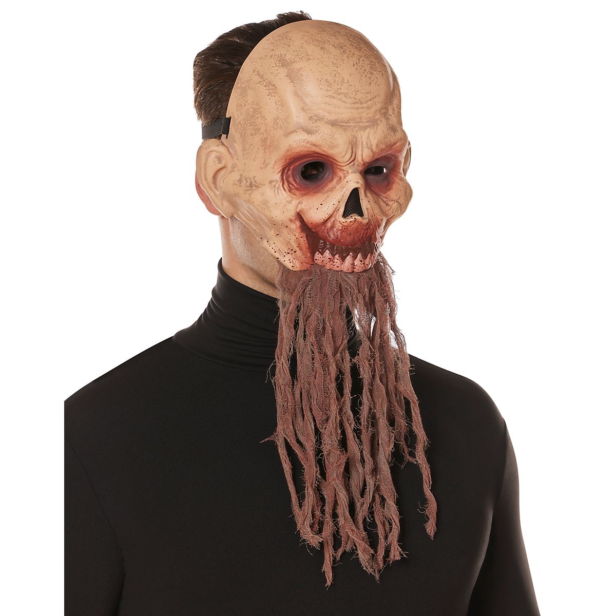 Zombie Gauze Half Mask NUDE