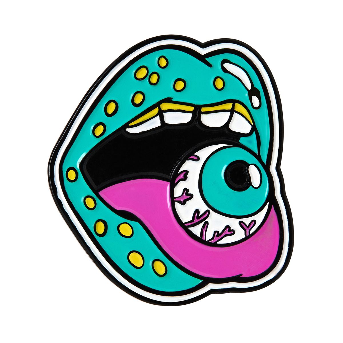 Zombie Pin Set - 4 Pack MULTI-COLOR