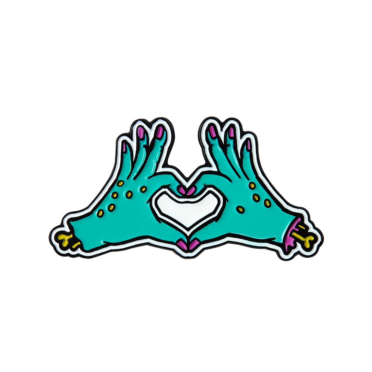 Zombie Pin Set - 4 Pack MULTI-COLOR